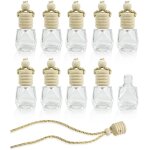 Aougo - lot de 10 dsodorisants pour voiture, aromathrapie, diffuseur d'huiles essentielles  suspendre ...