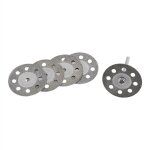 Lot de 10 disques diamant dremel, disque dremel, disques de coupe diamant 30 mm 8 trous, disques diamant ...