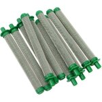 Lot de 10 filtres pour pistolet pulv�risateur sans air en acier inoxydable 304 - accessoires pour machine ...