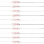 Lot de 10 fusibles thermiques 250v 10a 216�c - protection contre les surchauffes - compatible appareils ...