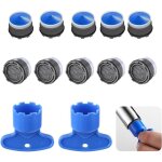 Lot de 10 mousseur robinet, arateur robinet m18. 5, plastique mousseur pour robinet, mousseur de robinet ...