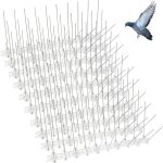 Lot de 10 pics anti - pigeons de 25 cm loignez scurit les pigeons et oiseaux - efficace pour balcons ...