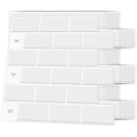 Lot de 10 pièces, credence adhesive pour cuisine, carrelage autocollant métro blanc, papier adhesif en ... Lot de 10 pièces, credence adhesive pour cuisine, carrelage autocollant métro blanc, papier adhesif en ...