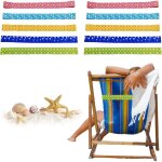 Lot de 10 rubans pour serviette de plage en caoutchouc lastique - une nouvelle alternative aux clips ...