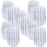 Lot de 10 tampons de rechange universels en microfibre pour balai  franges o - cedar, recharges en tissu ...