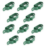 Lot de 10 tendeurs en acier galvanis� plastifi� n�2 pour fil de grillage ou autre - vert