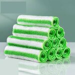 Lot de 10 torchons de cuisine en fibre de bambou, chiffons de nettoyage, chiffons � poussi�re, essuie ...