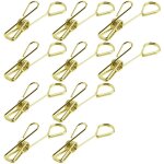 Lot de 10 trombones d�coratifs en fil de fer, marque - pages et porte - agendas ajour�s pour des fournitures ...