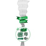 Lot de 10 tuteurs spiral�s galvanis�s - id�als pour supporter les tomates, 110 cm