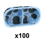 Eurohm - lot 100 boites air'm�tic 67mm 2p p40 (52264)