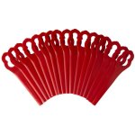 Lot de 100 lames de rechange pour coupe - bordures einhell, lames plastique einhell sans fil - lntyq Lot de 100 lames de rechange pour coupe - bordures einhell, lames plastique einhell sans fil - lntyq