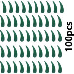 Lot de 100 lames de rechange en plastique pour coupe - bordures bosch durablade art 23 - 18 li art 26 ...