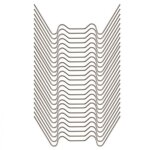 Lot de 100 pinces de fixation pour verre de serre, pinces en acier inoxydable en forme de w, pinces pour ...