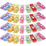 Lot de 100 pinces à tissu multicolores accessoires de couture fournitures de couture pince multi - usages ... Lot de 100 pinces à tissu multicolores accessoires de couture fournitures de couture pince multi - usages ...