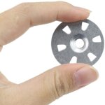 Lot de 100 rondelles d'isolation de 35 mm de diam�tre en fer galvanis� thermoboard joints � ongles fixes ...
