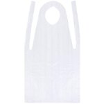 Lot de 100 tabliers de cuisine impermables pour la vaisselle, le gril, le travail des tout - petits ...