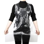 Lot de 100 tabliers jetables en plastique transparent - 90 x 60 cm - pour adulte - imperm�able et r�sistant ...