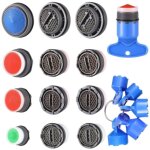 Lot de 12 arateur mousseur de robinet m24 m22 m18 m16 male avec 4 cl embout economiseur d'eau filtre ...