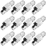 Lot de 12 fiches r�seau cat 7 rj45 sans outil - connecteur lan sans outil - compatible avec c�ble r�seau ...