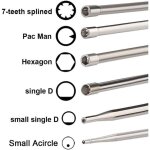 Lot de 12 outils de réglage de carburateur avec tournevis acircle pour petit moteur 2 temps pour husqvarna ... Lot de 12 outils de réglage de carburateur avec tournevis acircle pour petit moteur 2 temps pour husqvarna ...