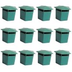 Lot de 12 pièges à escargots - conviviaux pour attraper les limaces, les escargots, les animaux domestiques ... Lot de 12 pièges à escargots - conviviaux pour attraper les limaces, les escargots, les animaux domestiques ...