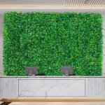 Lot de 12 plantes artificielles murales, 40 x 60 cm, imperm�ables - panneaux de tapis artificiels, brise ...