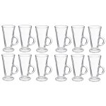 Lot de 12 tasses mazagran en verre - mugs hautes transparentes café, chocolat, thé - 28 cl entièrement ... Lot de 12 tasses mazagran en verre - mugs hautes transparentes café, chocolat, thé - 28 cl entièrement ...