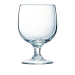 Lot de 12 verres  vin pour restaurant empilable tremp - arcoroc amlia