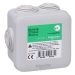 Schneider electric - lot de 120 boites de derivation 65x65x45mm �tanche grise couvercle 7 entr�es embouts ...