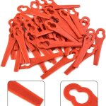 Lot de 120 lames de rechange en plastique pour coupe - bordure einhell et bosch - com - ymyny Lot de 120 lames de rechange en plastique pour coupe - bordure einhell et bosch - com - ymyny
