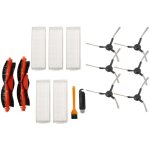 Lot de 15 filtres hepa de rechange pour aspirateur styj02ym, brosse latérale Lot de 15 filtres hepa de rechange pour aspirateur styj02ym, brosse latérale