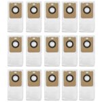 Lot de 15 sacs � poussi�re de rechange pour aspirateur robot bot d10 plus rls3d