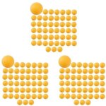 Lot de 150 balles de ping pong orange sans couture qualit� sup�rieure pour entra�nement avanc�