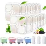 Lot de 16 filtres triple action + 2 tuyaux pour fontaine catit pixi - recharge compatible fontaine  ...