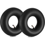 Lot de 2 4. 10 / 3. 50 - 4 chambres � air de roue brouette, 410 / 350 - 4 tubes int�rieurs de remplacement ...