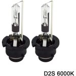 Lot de 2 ac d2s 6000k xenon hid ampoule lampe � d�charge phare ampoule de rechange hid lampe x�non 35w ...