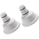 Lot de 2 adaptateurs de rechange pour aspirateur d'�cumoire, pour raccords de tuyaux de 1, 5' et 1, 25', ...