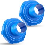 Lot de 2 adaptateur pour tuyau d'aspirateur de sol intex pool filtration system blue Lot de 2 adaptateur pour tuyau d'aspirateur de sol intex pool filtration system blue