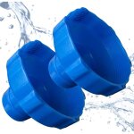 Lot de 2 adaptateurs pour tuyau d'aspiration de piscine, adaptateur pour tuyau d'aspiration pour piscines ...