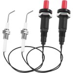 Lot de 2 allumeurs pizo, allume - gaz, aiguille d'allumage pizolectrique, allumage pizo, allumage ...