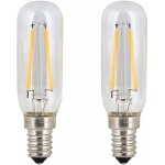 Lot de 2 ampoules led 4w ses pour hotte aspirante e14 blanc froid 6000k t25 ampoules � filament de tube ...