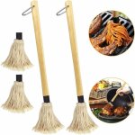 Lot de 2 balais  badigeonner 46 cm balai  balayer pour barbecue, sauce, grande serpillire professionnelle ...