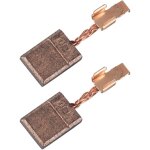 Lot de 2 balais de charbon 18 v / 14, 4 v cb440 pour moteur makita dhp456 / ddf456 / bdf452 / dtd14