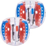 Mophorn - lot de 2 balles pare - chocs gonflables, 1, 2 m, pour enfants et adolescents, pvc durable, ...