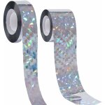 Lot de 2 bandes anti - pigeons - 80 m - bandes réfléchissantes brillantes et réfléchissantes - pour défense ... Lot de 2 bandes anti - pigeons - 80 m - bandes réfléchissantes brillantes et réfléchissantes - pour défense ...