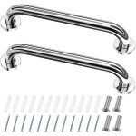 Lot de 2 barre d'appui wc acier inox maintien poignée douche 30cm barre d'appui salle de bain coudée, ... Lot de 2 barre d'appui wc acier inox maintien poignée douche 30cm barre d'appui salle de bain coudée, ...