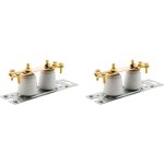Lot de 2 barrettes de coupure hautes - zenitech Lot de 2 barrettes de coupure hautes - zenitech