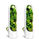 Lot de 2 bocaux de conservation pour herbes aromatiques, l�gumes et coriandre fra�ches. id�al pour conserver ...