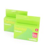 Lot de 2 boites de 4 rouleaux rubans attrape mouches - pi�ges tue - mouches twister