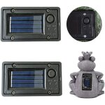 Lot de 2 bo�tes � piles pour lanternes solaires, couvercle de lanterne de rechange pour �clairage ext�rieur, ...